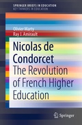 Cover: Nicolas de Condorcet - Springer