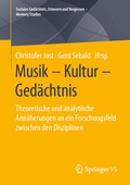 Cover: Musik - Kultur - Ged&auml;chtnis - Springer VS