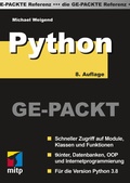 Cover: Python Ge-Packt - MITP