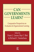 Cover: Can Governments Learn? - Routledge