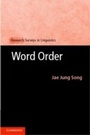 Cover: Word Order - Cambridge University Press