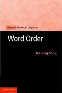 Enlarge image Cover: Word Order - Cambridge University Press