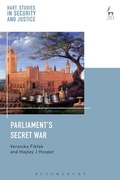 Cover: Parliament's Secret War - Hart Publishing