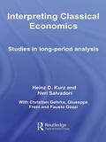 Cover: Interpreting Classical Economics - Routledge