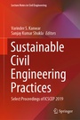 Cover: Sustainable Civil Engineering Practices - Springer