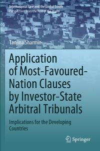 Abbildung von: Application of Most-Favoured-Nation Clauses by Investor-State Arbitral Tribunals - Springer