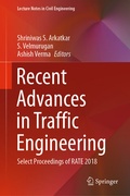 Cover: Recent Advances in Traffic Engineering - Springer