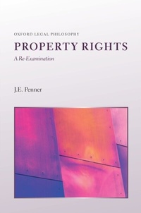 Abbildung von: Property Rights: A Re-Examination - OUP eBook