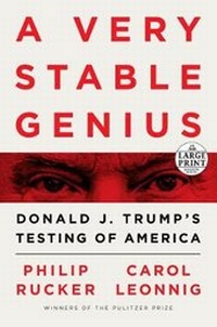 Enlarge image Cover: A Very Stable Genius - Random House Large Print