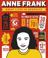 Enlarge image Cover: Great Lives in Graphics: Anne Frank - Button Books