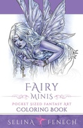 Cover: Fairy Minis - Pocket Sized Fairy Fantasy Art Coloring Book - Fairies and Fantasy Pty Ltd