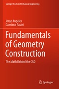 Cover: Fundamentals of Geometry Construction - Springer