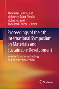 Abbildung von: Proceedings of the 4th International Symposium on Materials and Sustainable Development - Springer