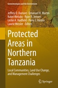 Cover: Protected Areas in Northern Tanzania - Springer