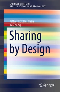 Enlarge image Cover: Sharing by Design - Springer