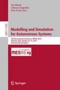 Cover: Modelling and Simulation for Autonomous Systems - Springer