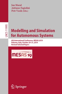 Enlarge image Cover: Modelling and Simulation for Autonomous Systems - Springer