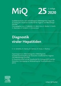 Cover: MIQ Heft 25 Diagnostik viraler Hapatitiden - Urban & Fischer