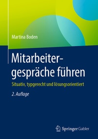 Abbildung von: Mitarbeitergespräche führen - Springer Gabler