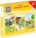 Cover: WAS IST WAS Junior 3-CD H&ouml;rspielbox. Meine liebsten Tiere - Tessloff Verlag Ragnar Tessloff GmbH & Co. KG