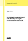 Cover: Der invariable Verfassungskern in der Rechtsprechung des Bundesverfassungsgerichts - Shaker