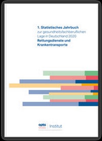 Abbildung von: 1. Statistisches Jahrbuch zur gesundheitsfachberuflichen Lage in Deutschland 2020 - Karl Maria Laufen Buchhandlung und Verlag