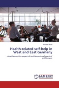 Cover: Health-related self-help in West and East Germany - LAP Lambert Academic Publishing