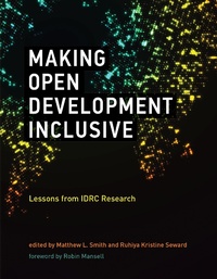 Enlarge image Cover: Making Open Development Inclusive - MIT Press
