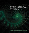 Cover: Type-Logical Syntax - MIT Press