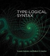 Enlarge image Cover: Type-Logical Syntax - MIT Press