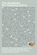 Cover: The Manifesto for Teaching Online - MIT Press