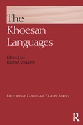 Cover: The Khoesan Languages - Routledge