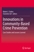 Cover: Innovations in Community-Based Crime Prevention - Springer