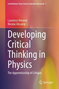Enlarge image Cover: Developing Critical Thinking in Physics - Springer