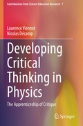 Cover: Developing Critical Thinking in Physics - Springer