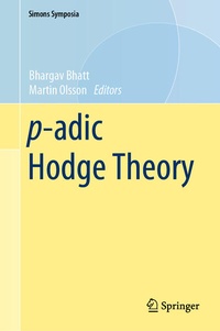 Enlarge image Cover: p-adic Hodge Theory - Springer
