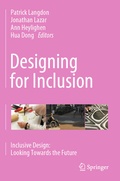 Cover: Designing for Inclusion - Springer
