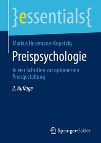 Abbildung von: Preispsychologie - Springer Gabler