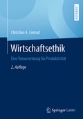 Cover: Wirtschaftsethik - Springer Gabler