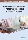 Cover: Prevention and Detection of Academic Misconduct in Higher Education - IGI Global