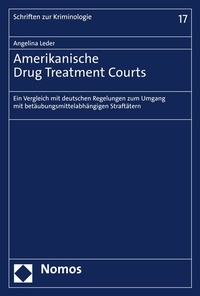 Abbildung von: Amerikanische Drug Treatment Courts - Nomos