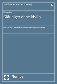 Abbildung von: Gläubiger ohne Risiko - Nomos