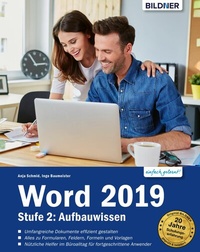 Abbildung von: Word 2019 - Stufe 2: Aufbauwissen - Bildner Verlag