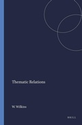 Cover: Thematic Relations - Brill