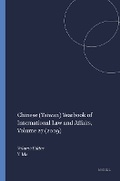 Cover: Chinese (Taiwan) Yearbook of International Law and Affairs, Volume 27 (2009) - Martinus Nijhoff