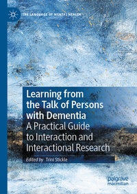 Abbildung von: Learning from the Talk of Persons with Dementia - Palgrave Macmillan
