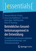 Cover: Betriebliches Gesundheitsmanagement in der Entwicklung - Springer Gabler