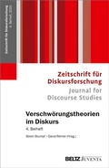 Cover: Verschw&ouml;rungstheorien im Diskurs - Juventa Verlag ein Imprint der Beltz Verlagsgruppe GmbH & Co. KG