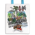 Cover: San Francisco Tote Bag - Mudpuppy Press