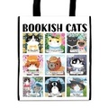 Cover: Bookish Cats Reusable Shopping Bag - Mudpuppy Press